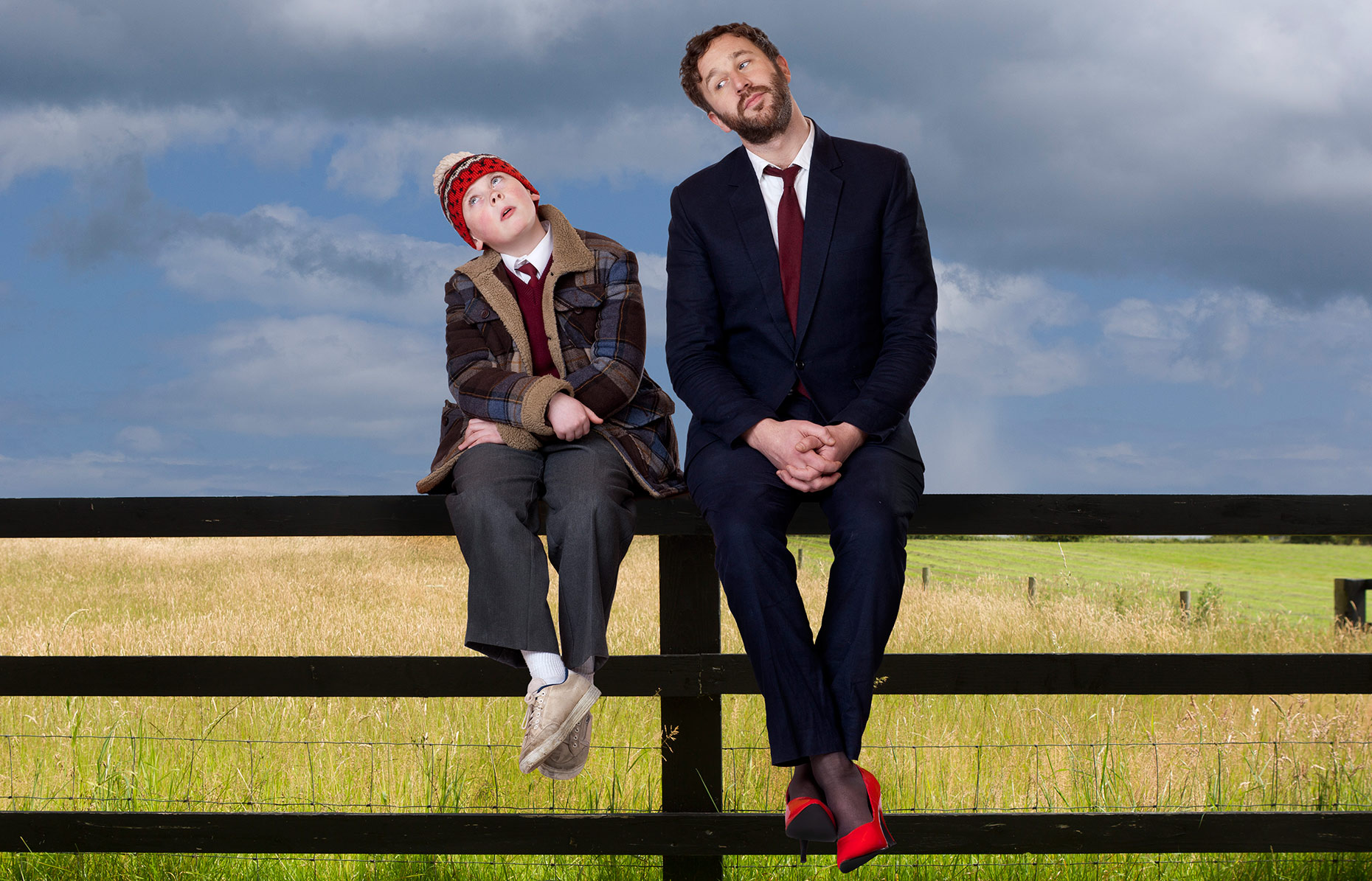MOONE BOY: David Rawle and Chris O