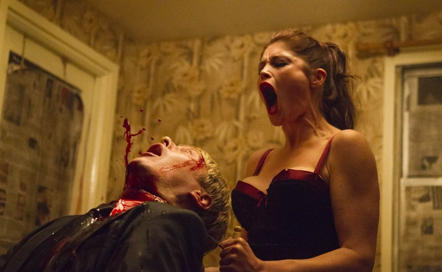 BYZANTIUM : Thure Lindhardt and Gemma Arterton